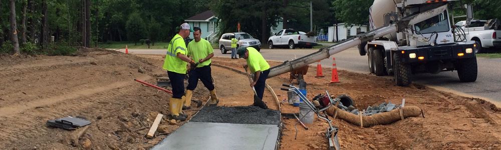 Sidewalk Construction