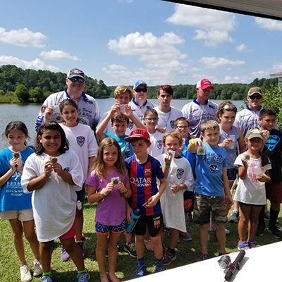 Breaking Bread with Fish and Kids