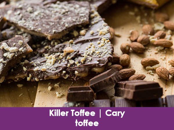 Killer Toffee, Cary, toffee
