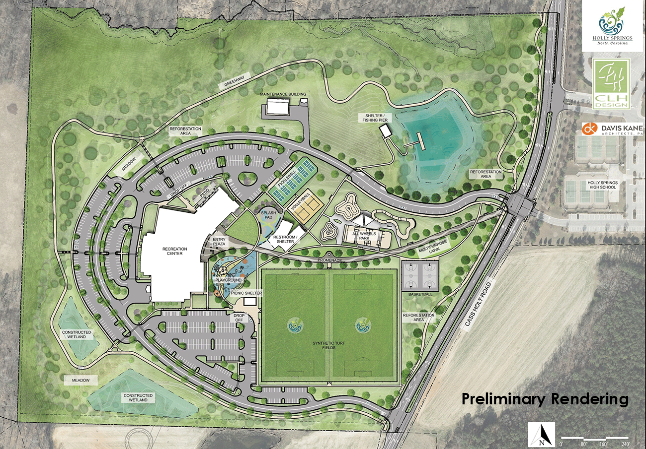 Eagles Landing Park Preliminary Rendering
