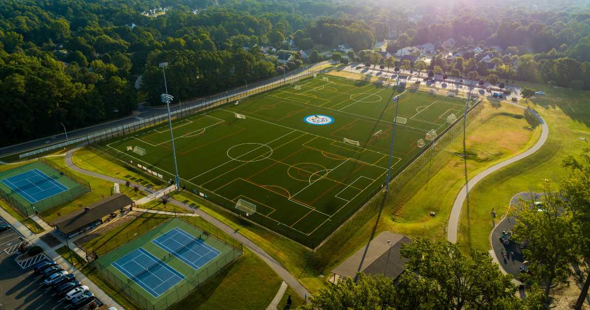 Womble Soccer Complex Overhead