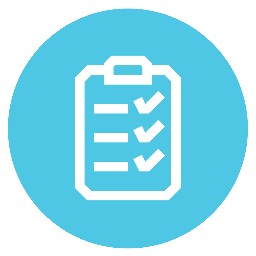 Checkmarks on a Document Icon