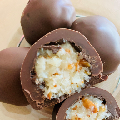 Dew Drop Coconut Candies